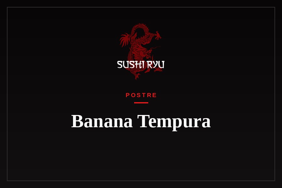 Banana Tempura