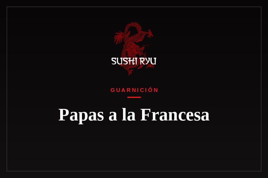 Papas a la Francesa