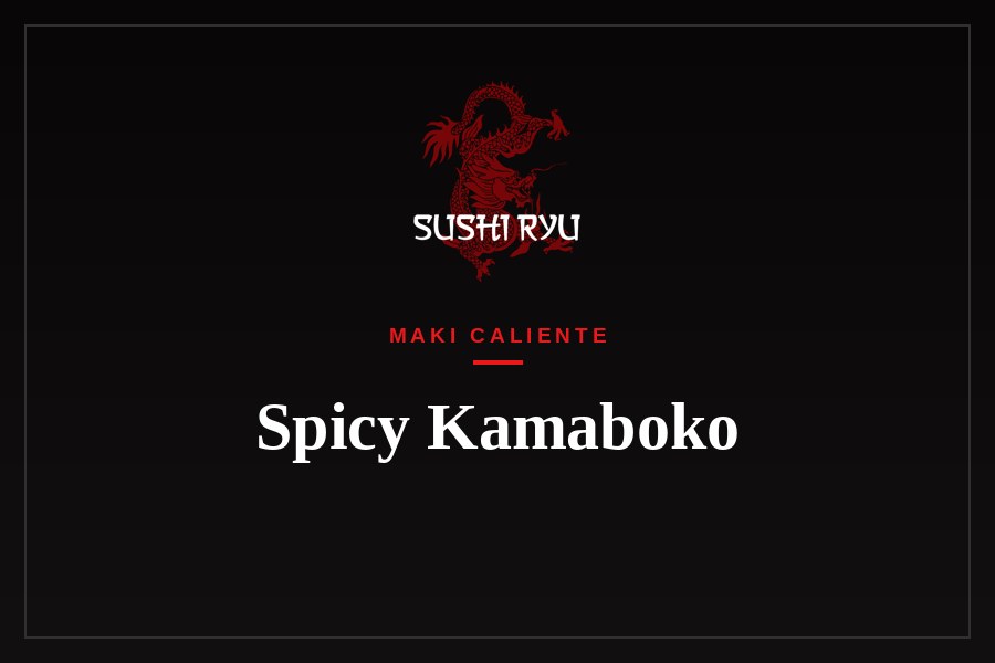 Spicy Kamaboko
