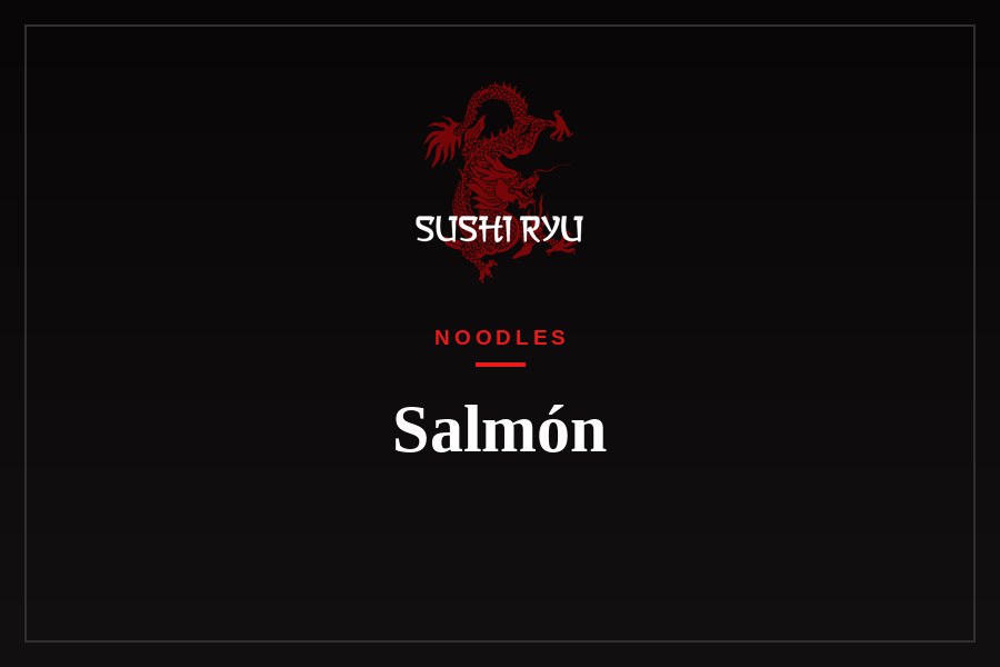 Noodles de Salmón