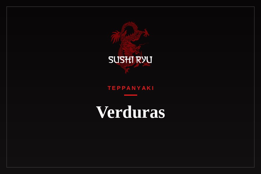 Teppanyaki de Verduras
