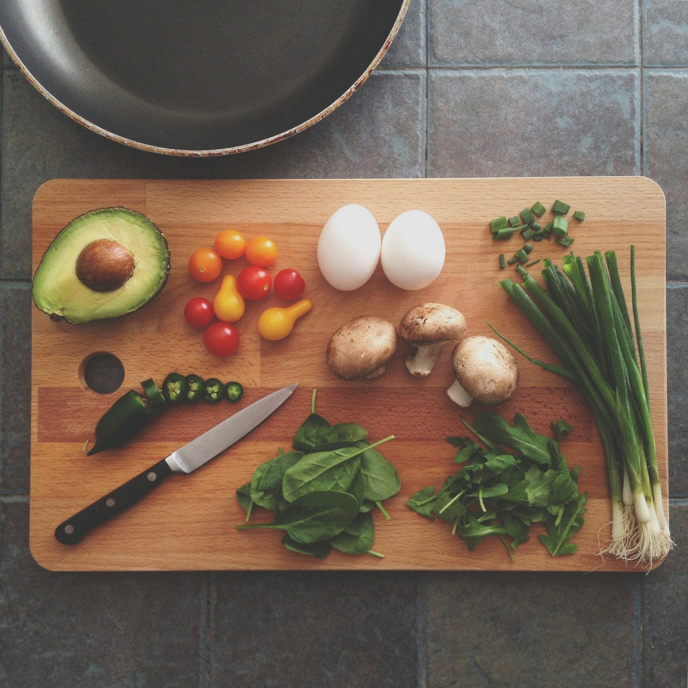 Ingredientes frescos de nuestra cocina